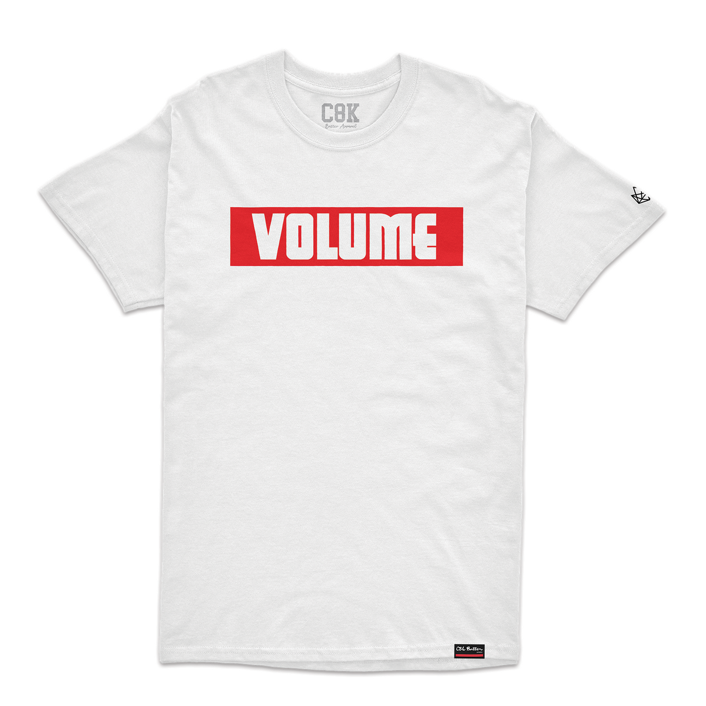 CBV RED TAPE COLLAB TEE - WHT