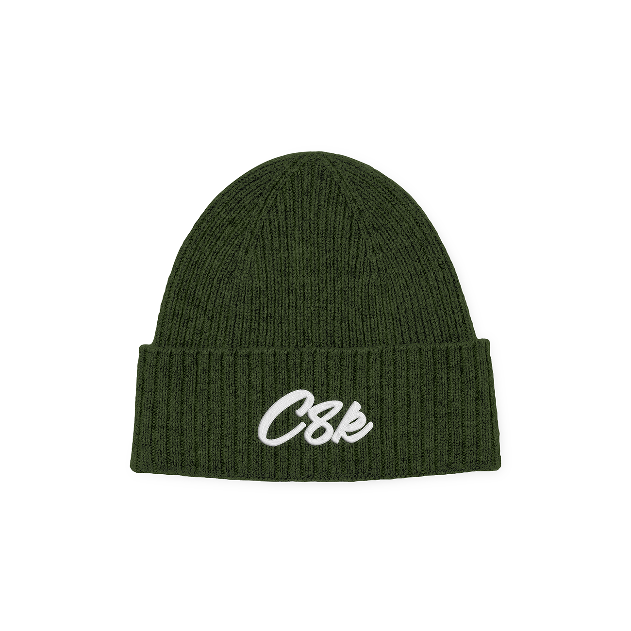 CURSIVE C8K BEANIE - ARMY