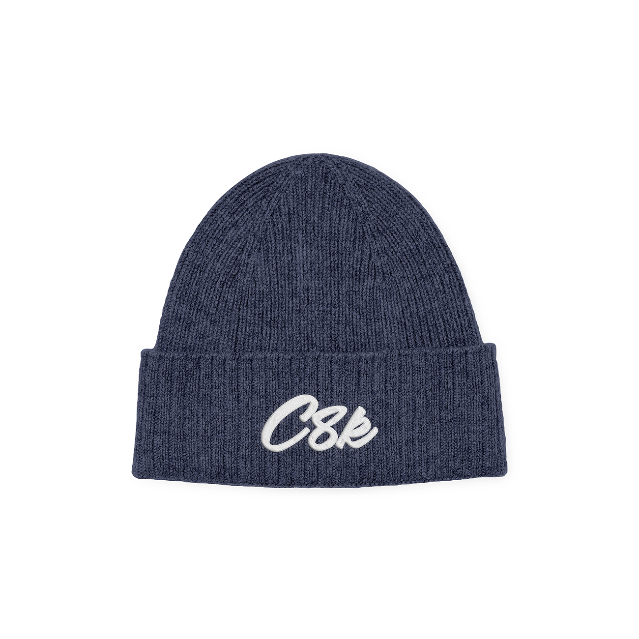 CURSIVE C8K BEANIE - PETROL BLUE