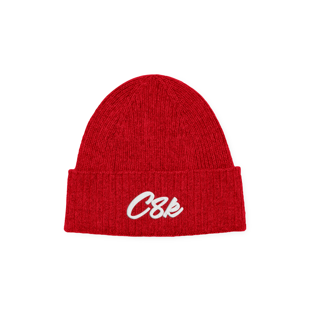 CURSIVE C8K BEANIE - RED